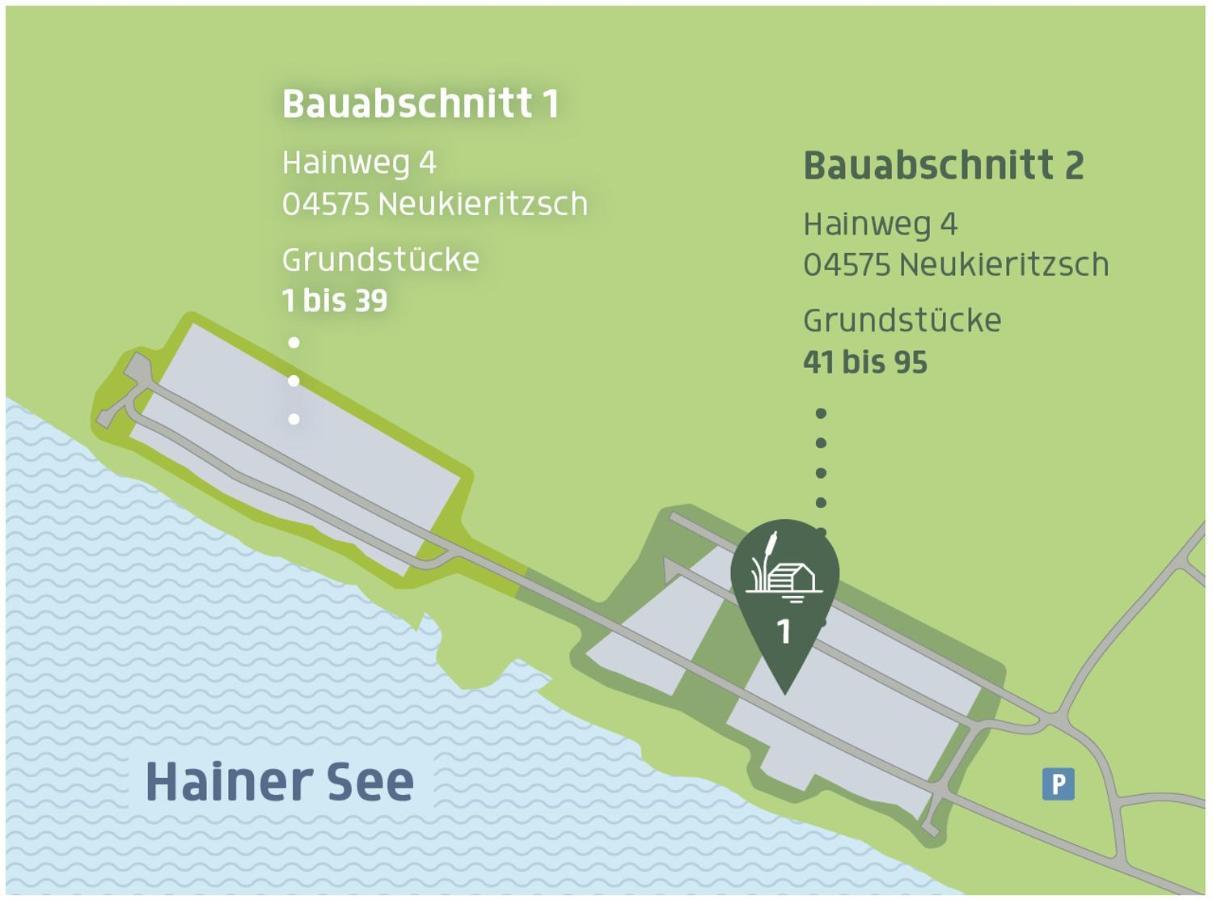 Haus Im Schilf 1 - Ferienwohnungen Am Hainer See Bei Leipzig Neukieritzsch Zewnętrze zdjęcie